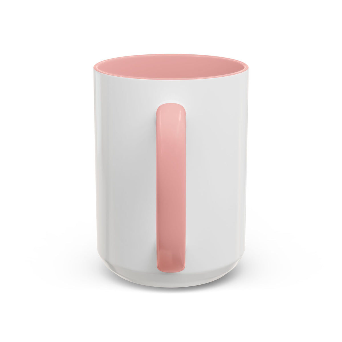 Chronically Over It personalized accent coffee mug with name in serif type, view 24