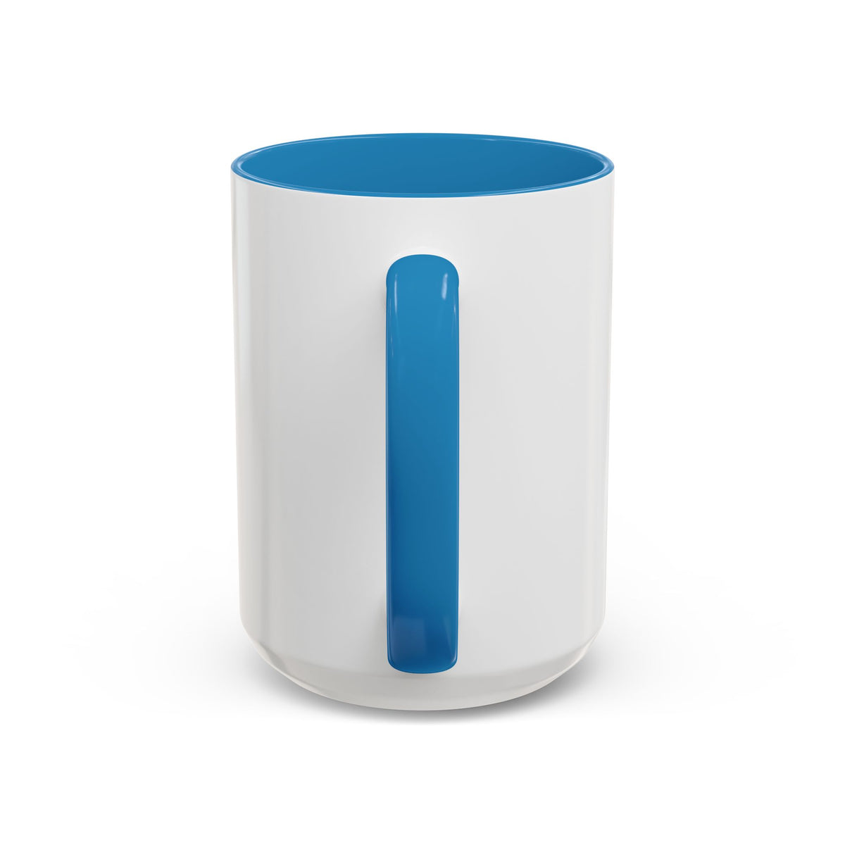 Chronically Over It personalized accent coffee mug with name in serif type, view 60