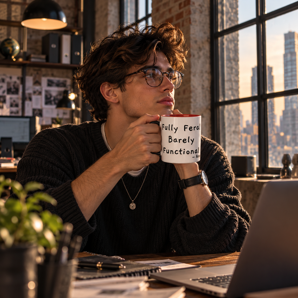 Accent coffee mug product information