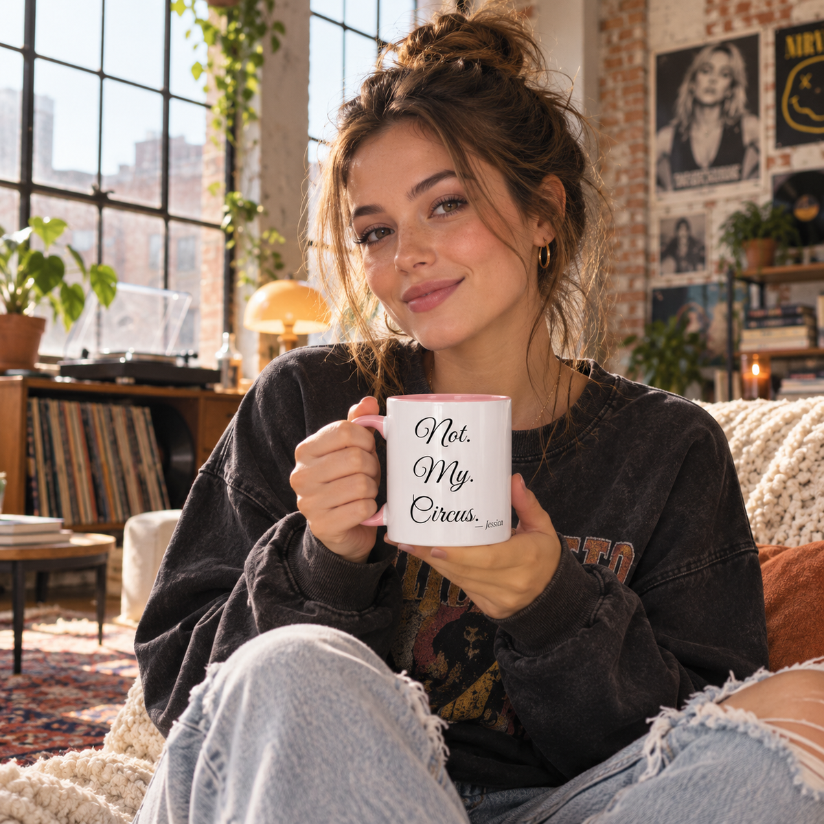Accent coffee mug product information